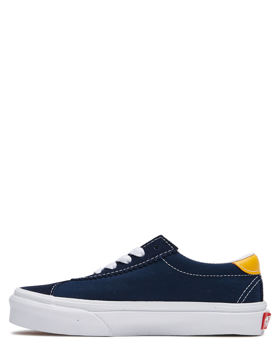 Vans Classic Sport Shoe, Dress Blue/ Saffron Underground Skate