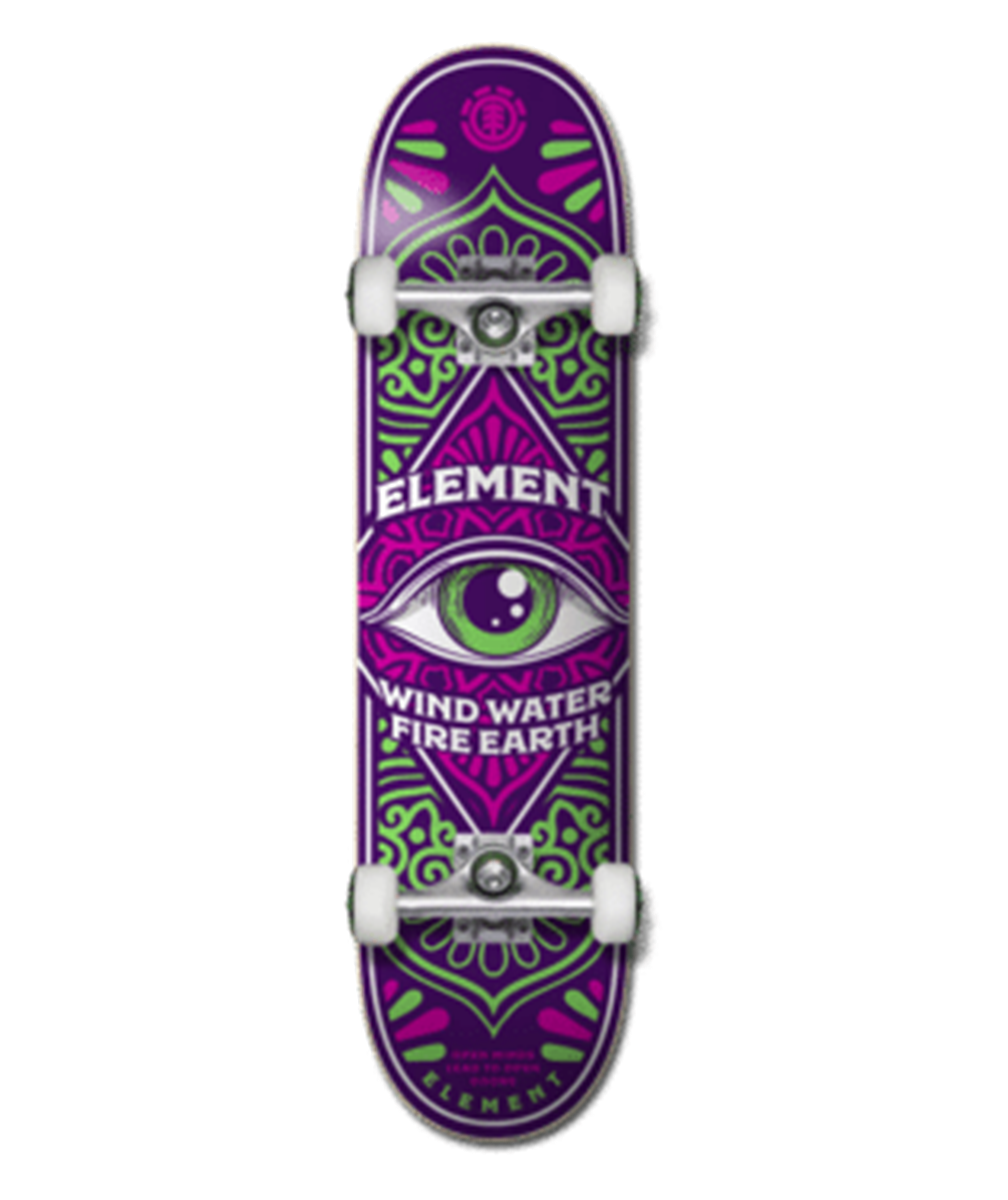 Element Third Eye Complete Skateboard, 7.75" Underground Skate
