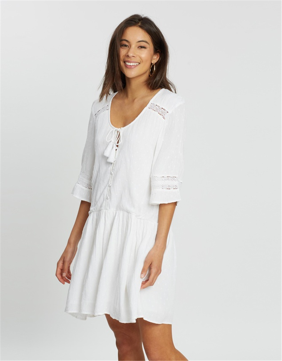 Oneill Eve Dress, White Out | Underground Skate