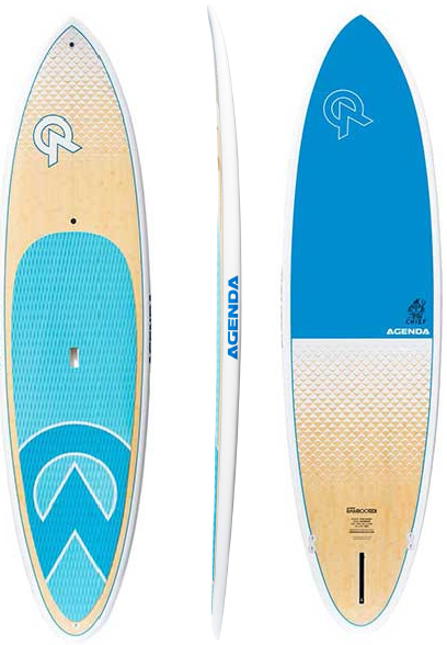 Blank Inflatable Sup Combo Full Package - 11' X 33" X6", White Grey